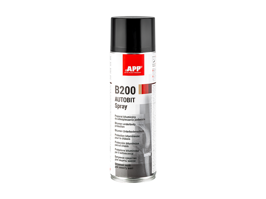 Préparation bitumineuse pour la fixation du soubassement APP B200 Autobit Spray – 050603