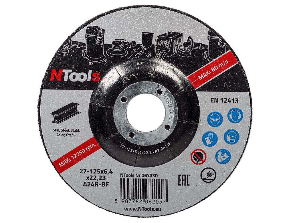 Disque pour rectification de l'acier NTools SDSS – 06YA20