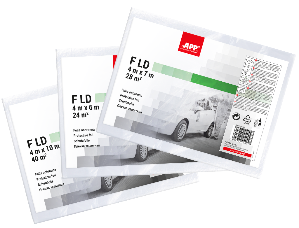 Film de protection et masquage carrosserie APP F LD – 070705