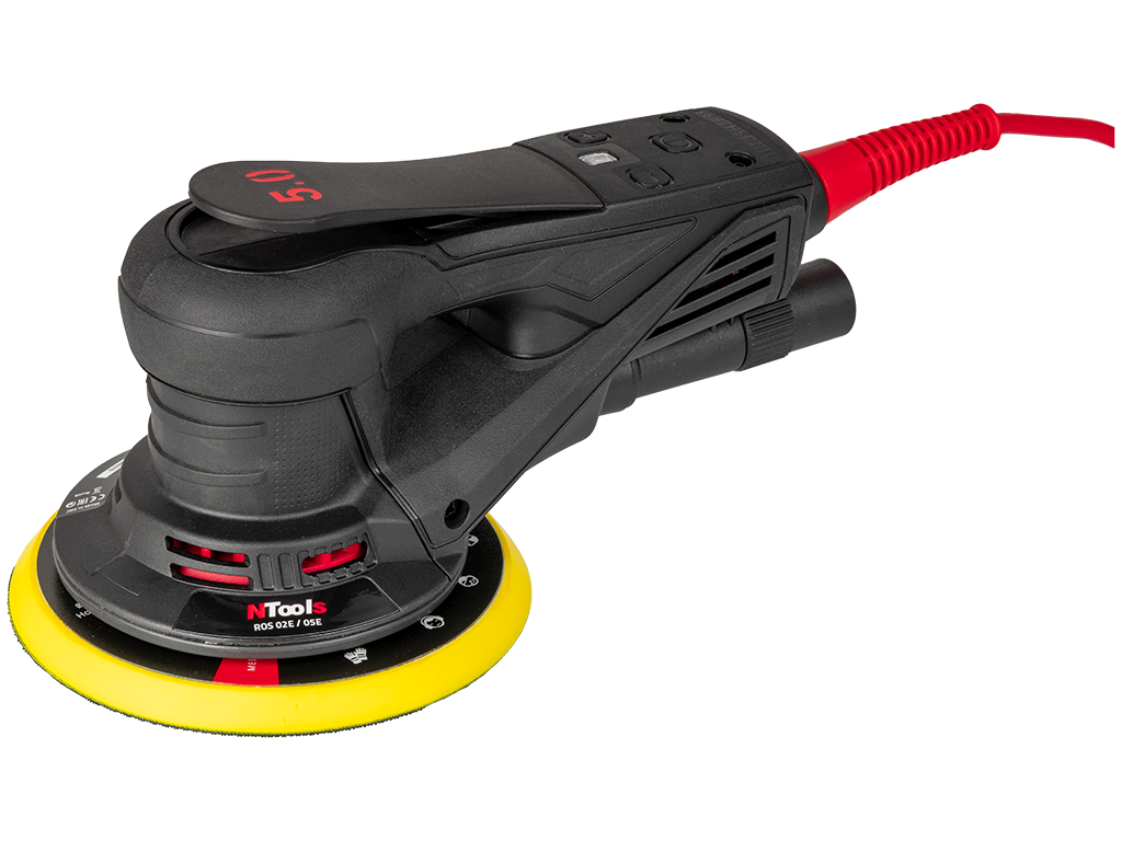 Ponceuse électrique sans balais à vibration et rotation NTools ROS II 02E / 05E – 125025