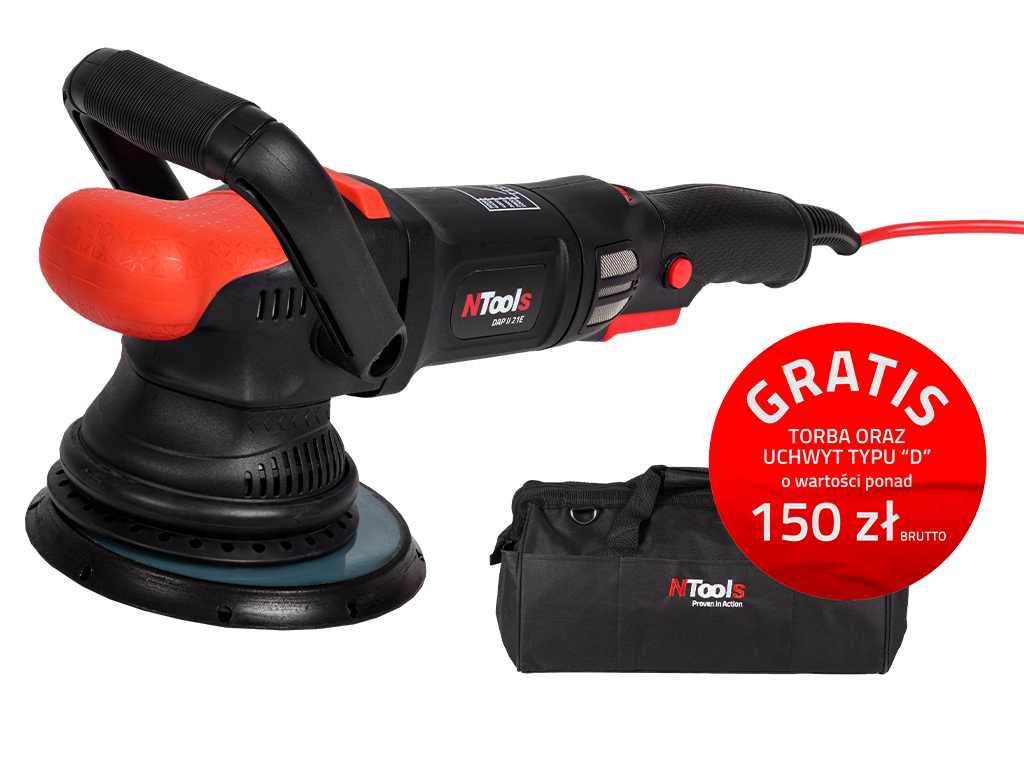 Polisseuse électrique, type Dual Action, avec une saute 21 mm NTools DAP II 21E – 126009