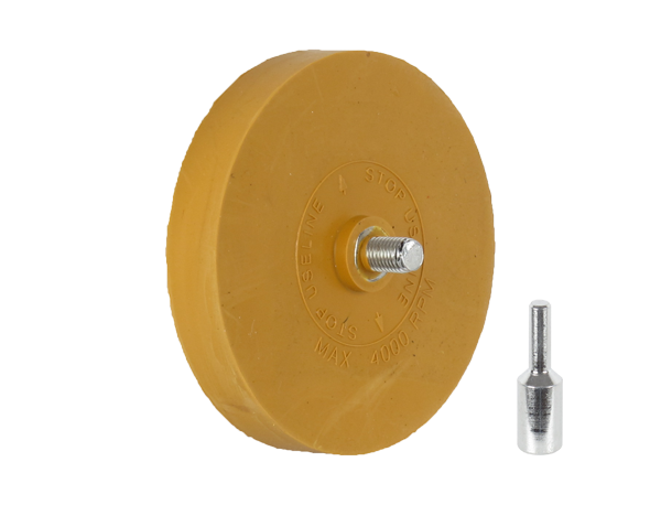 Disque gomme pour enlever rapidement double face avec adaptateur APP TOFIK – 150407