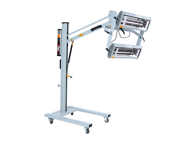 Sécheur infrarouge ( 2kW ) avec interrupteur horaire, sur la flèche NTools FDS 2000 Plus – 190280P