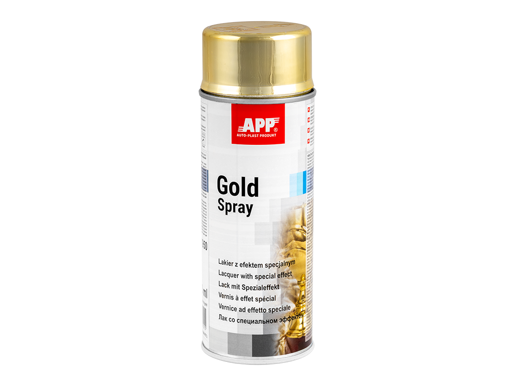 Peinture à effets d'or APP Gold Spray – 210502