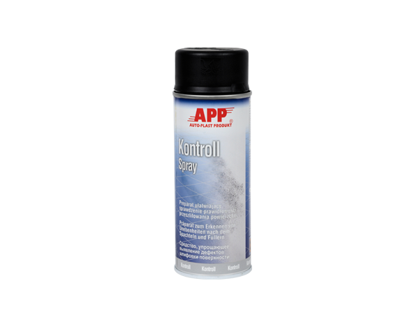 Spray aérosol spécial guide de ponçage. APP Kontroll Spray – 210915