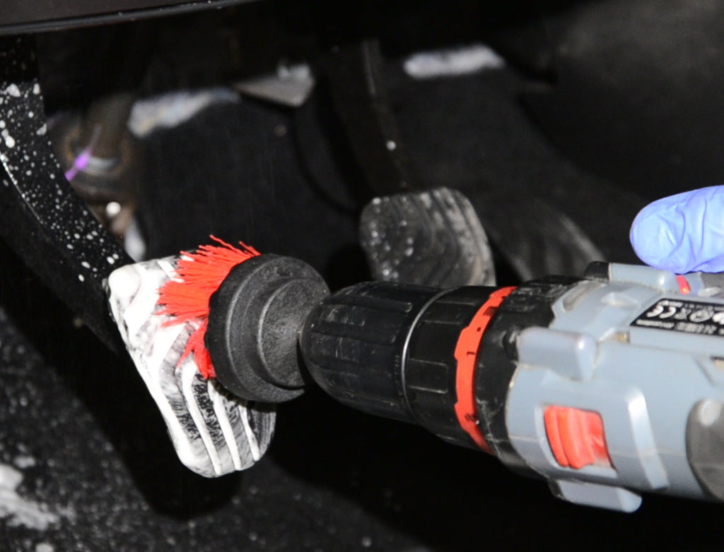 Set de 3 brosses sur perceuse pour nettoyage intensif - ProFinish Distribution