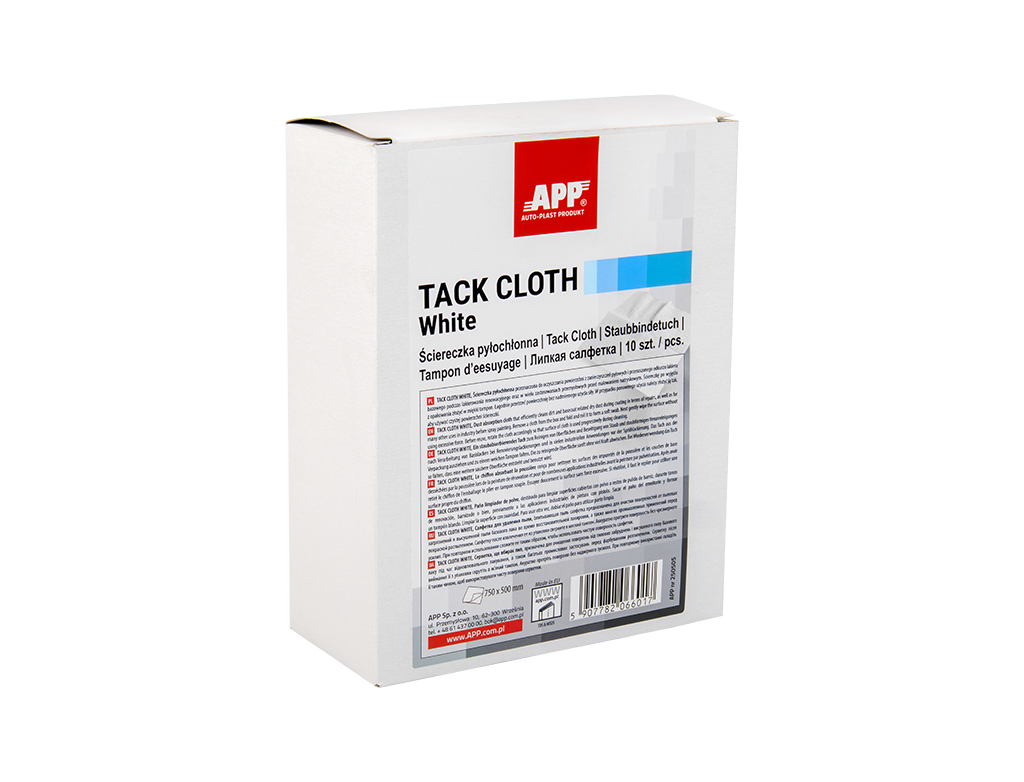 Chiffon blanc absorbant la poussière APP TACK CLOTH WHITE – 250505