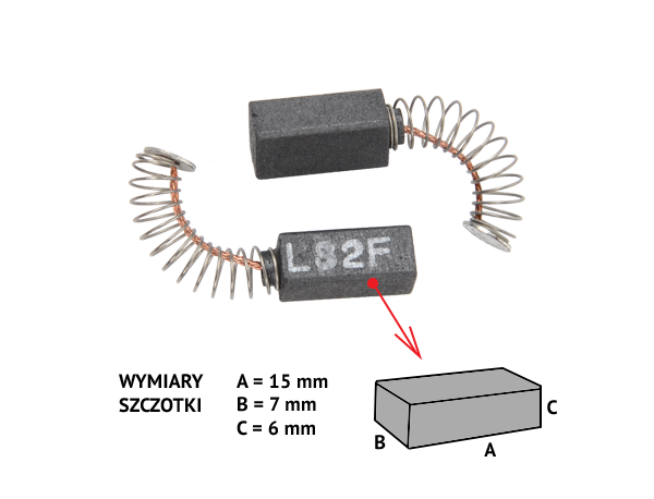 Charbon LR31, LS91, LE91, BR133/135 Rupes SW 4 – 60471.011