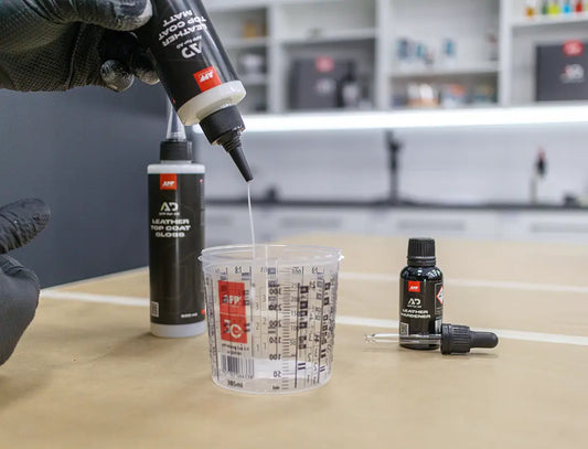 APP for AD Leather Top Coat – Vernis de finition pour cuir (mat ou brillant) - ProFinish Distribution