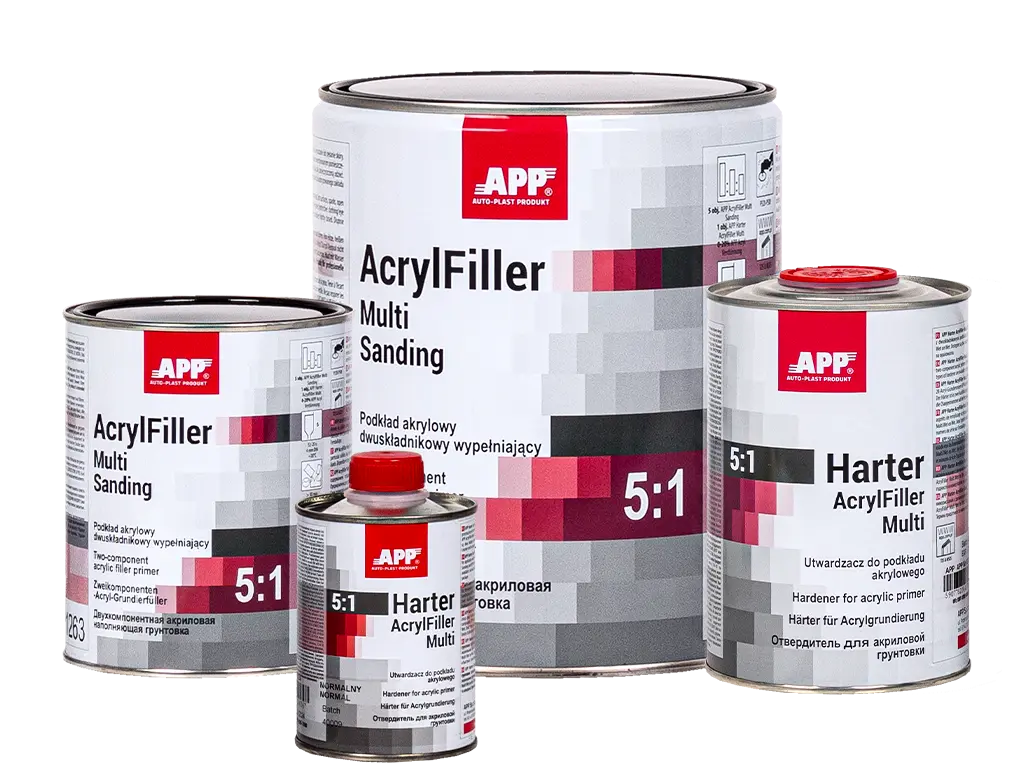 Apprêt acrylique 2K HS multi-teintes (gris spectraux) - ProFinish Distribution