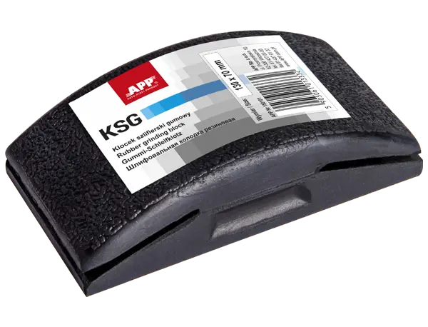 Cale à poncer en caoutchouc avec fixations intégrées - ProFinish Distribution