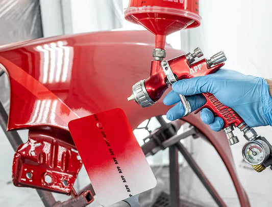 Carte métallique blanche pour test peinture et projection couleur - ProFinish Distribution