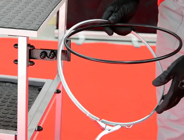 Cerceau pour sac poubelle avec verrouillage levier - ProFinish Distribution