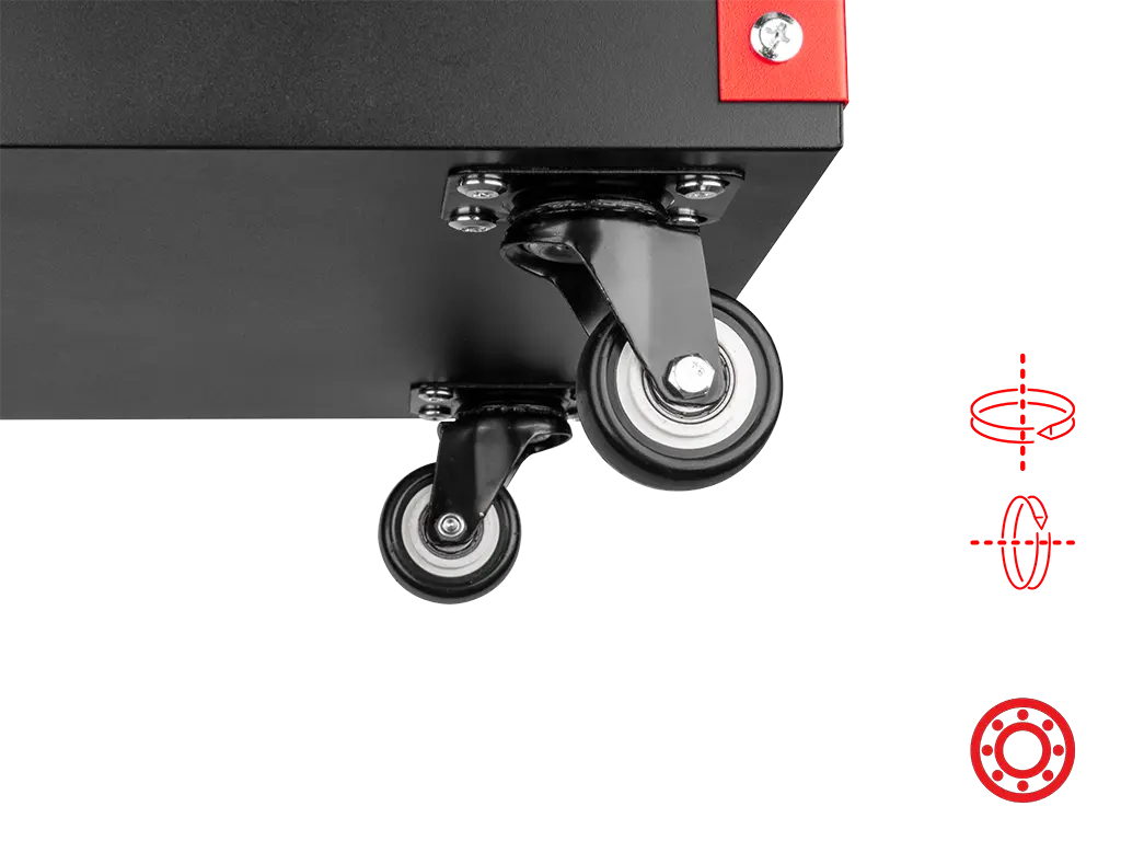 Chariot d’atelier standard 3 étagères - ProFinish Distribution