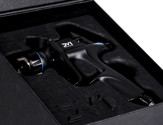 DeVilbiss DV1 Basecoat – Pistolet à pulvérisation basse pression (Éléments bleus) - ProFinish Distribution