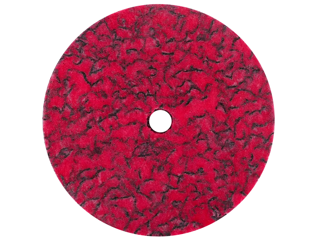 Disque abrasif rouge haute performance pour nettoyage intensif - ProFinish Distribution