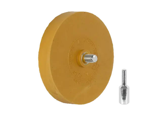 Disque gomme avec adaptateur pour ruban double face - ProFinish Distribution
