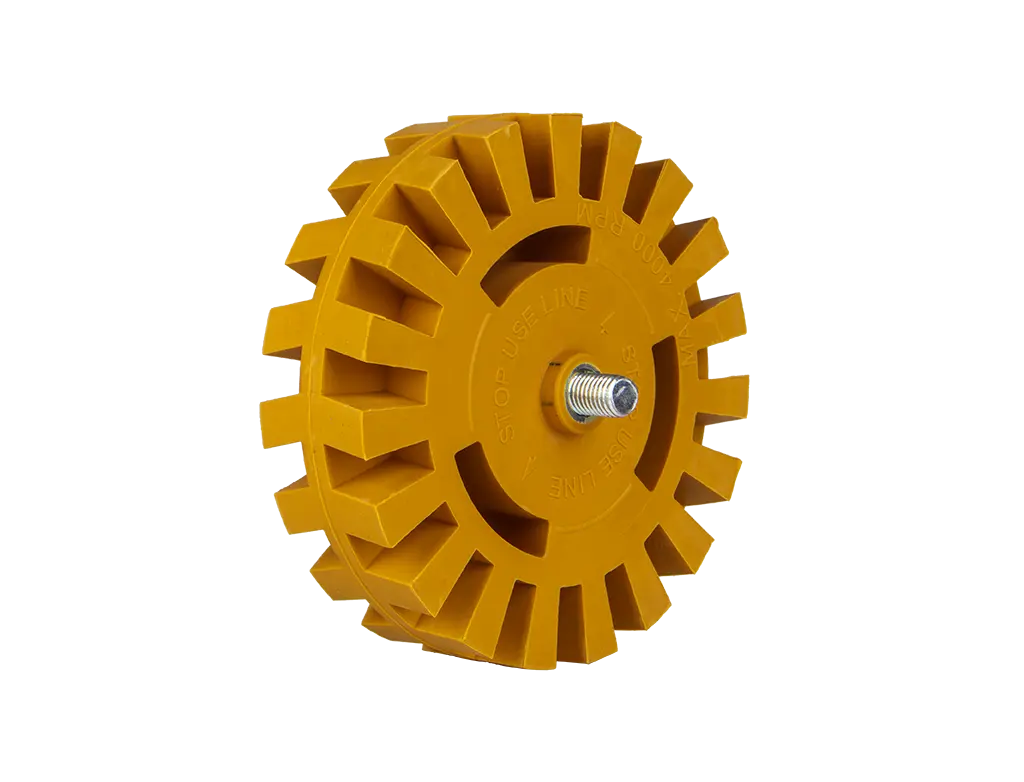 Disque gomme pour enlever autocollants & colle - ProFinish Distribution