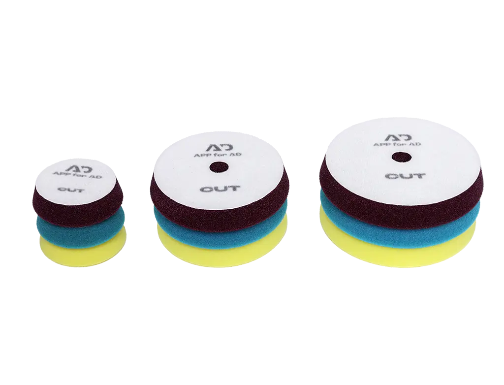 Éponges de polissage à cellules ouvertes (2Cut / 2Polish / 2Finish / Pack complet) - ProFinish Distribution