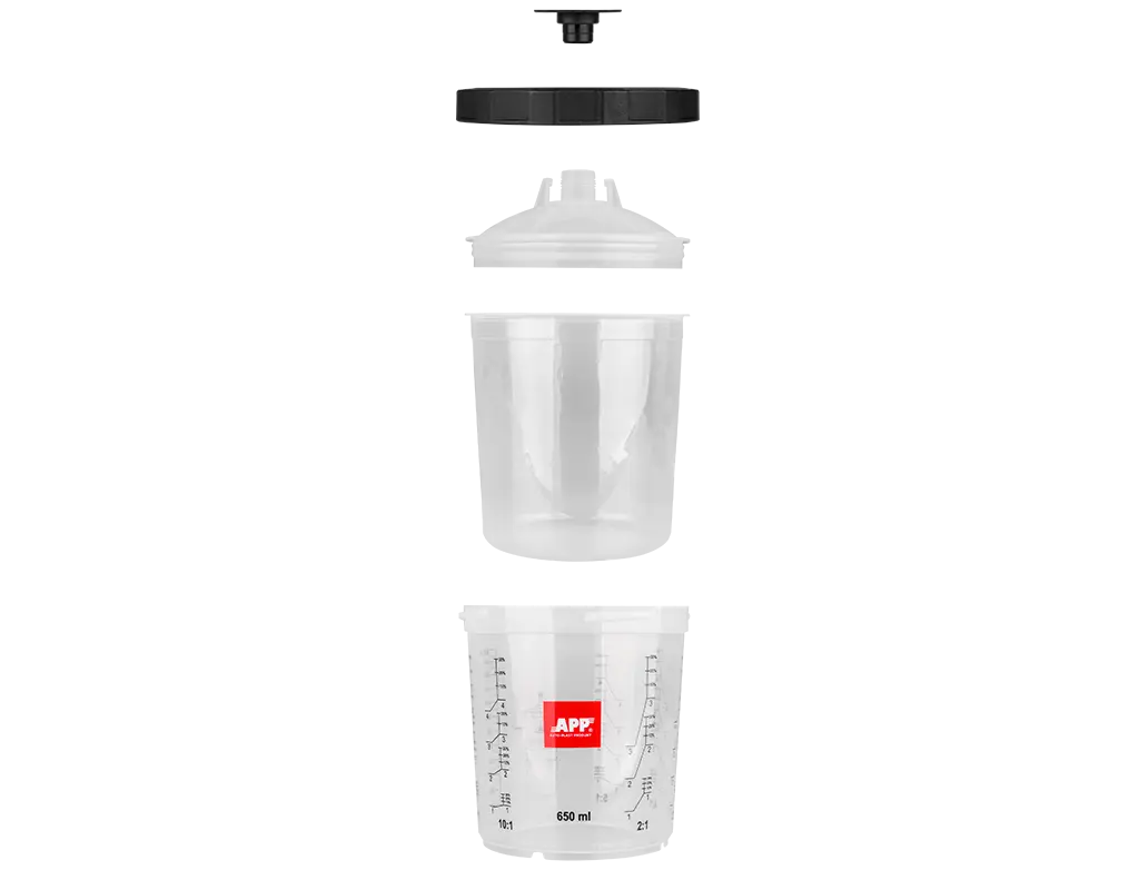 Fast Preparation System (Système de gobelets jetables pour mélange peinture/vernis) - ProFinish Distribution