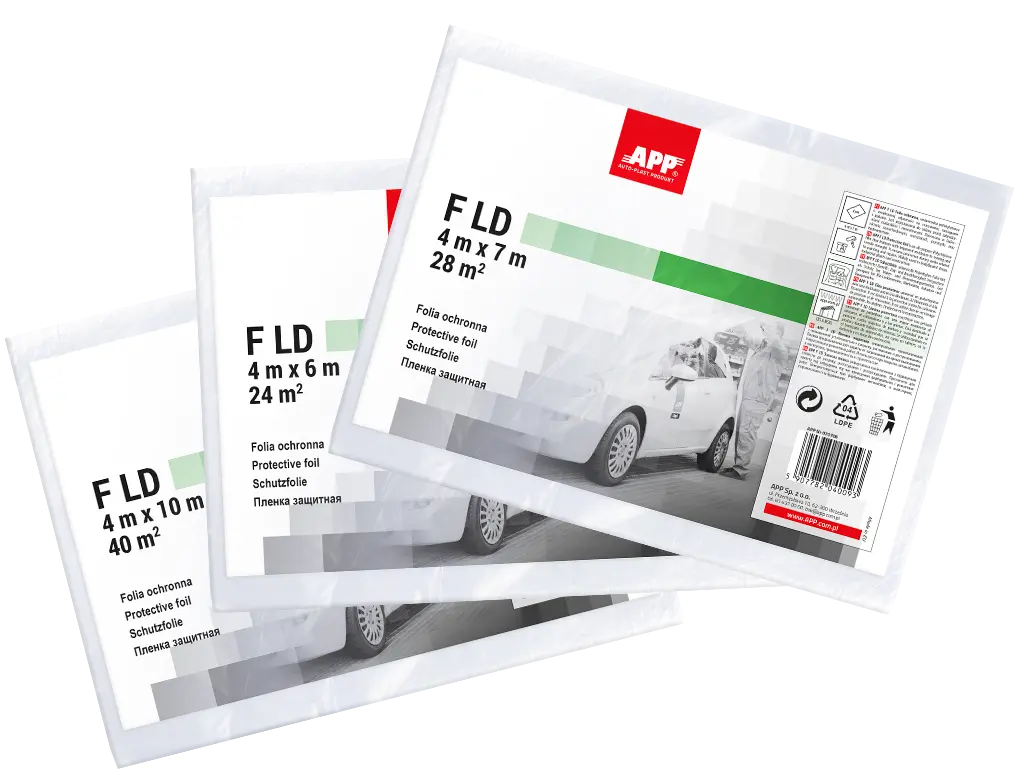 Film de masquage haute densité 4 μm (PE HDPE) - ProFinish Distribution