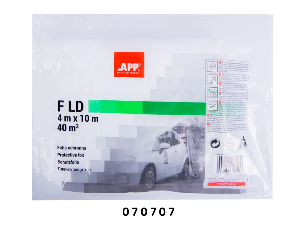 Film de masquage haute densité 4 μm (PE HDPE) - ProFinish Distribution