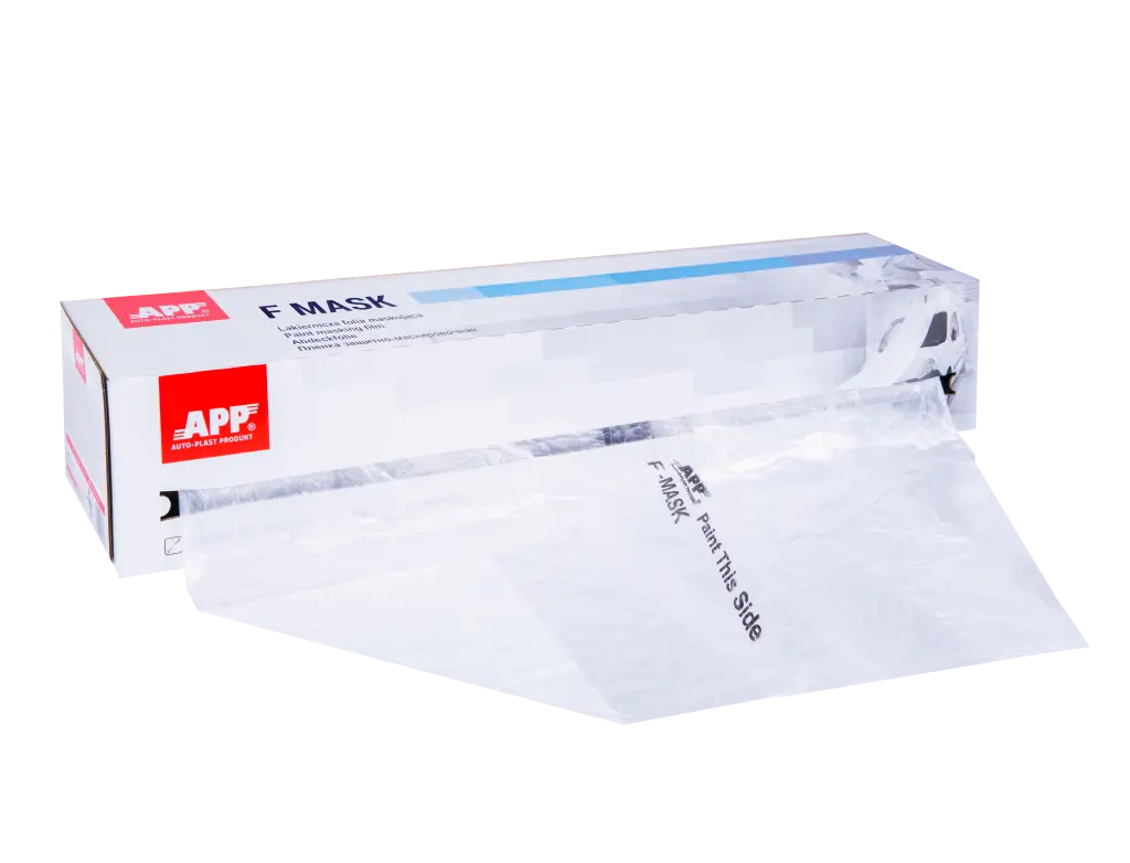 Film plastique transparent de masquage carrosserie (7 / 9 / 10 μm) - ProFinish Distribution