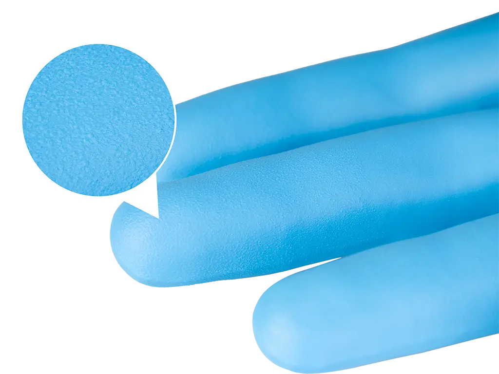 Gants jetables en nitrile longs renforcés - ProFinish Distribution