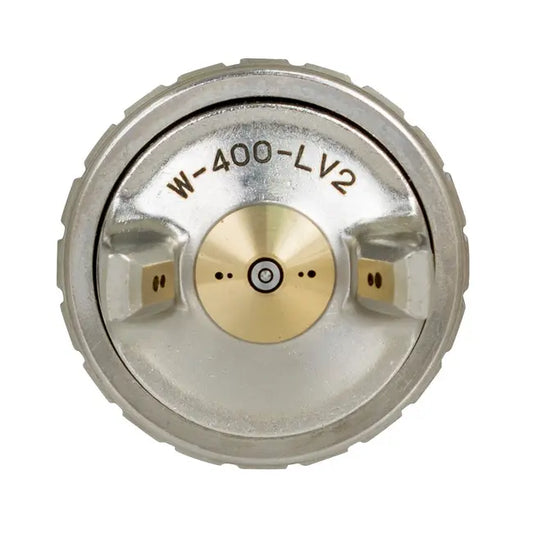 Iwata W400 LV2 – Pistolet à peinture pour vernis et bases hydrosolubles (Tête LV2) - ProFinish Distribution