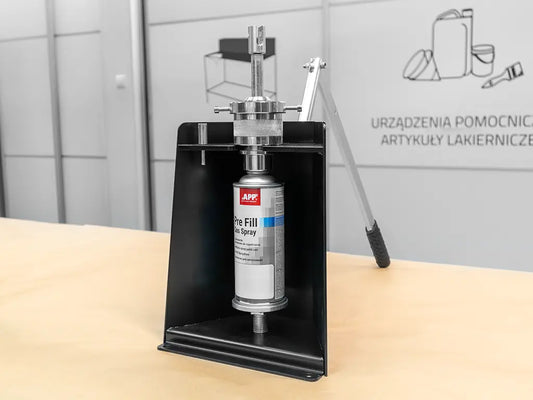 Machine manuelle pour remplissage d’aérosols 400 ml - ProFinish Distribution