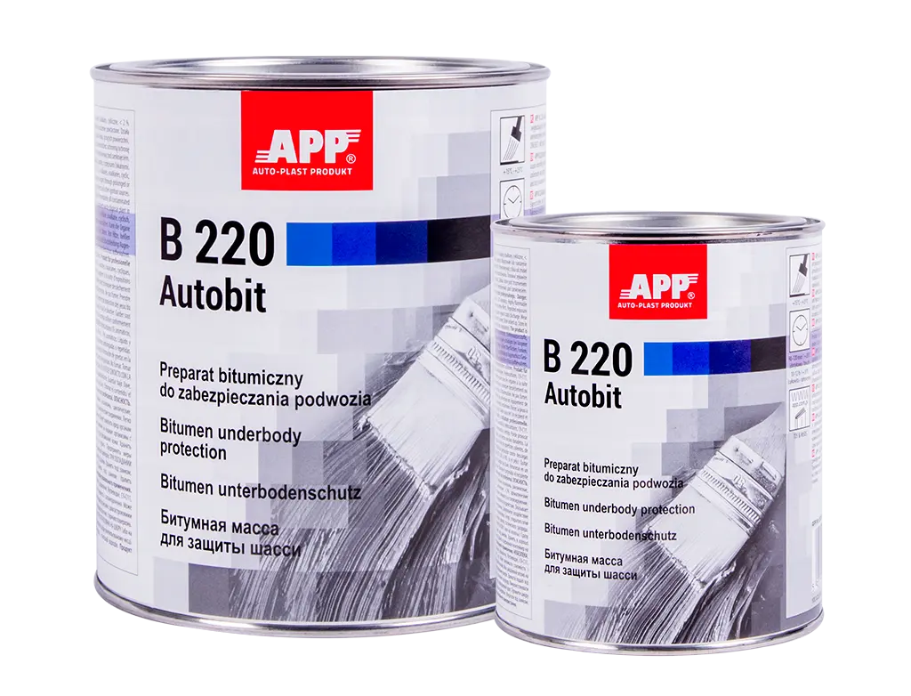 Matière bitumineuse antirouille et insonorisante pour châssis - ProFinish Distribution