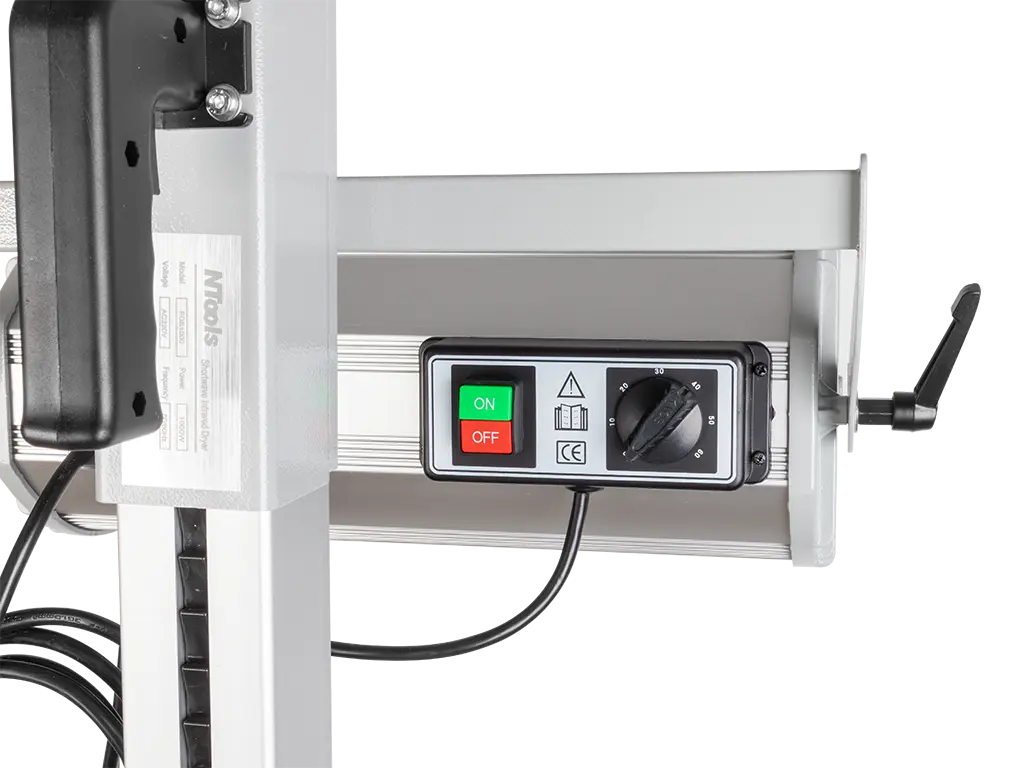 NTools FDS 1000 – Sécheur infrarouge mobile 1kW pour réparations SPOT/SMART - ProFinish Distribution