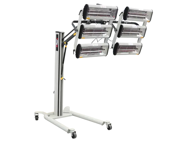 NTools FDS 6600 – Radiateur infrarouge 6 x 1,1 kW avec minuterie et régulation de puissance - ProFinish Distribution