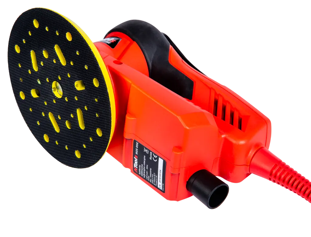 NTools ROS 02E / 05E – Ponceuse électrique roto-orbitale Ø150 mm (2,5 mm / 5 mm) - ProFinish Distribution
