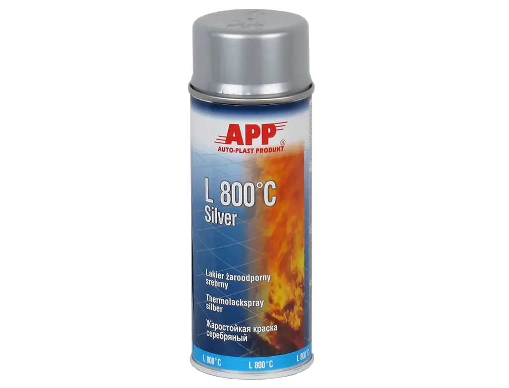 Peinture haute température argentée en aérosol (jusqu'à 800°C) - ProFinish Distribution