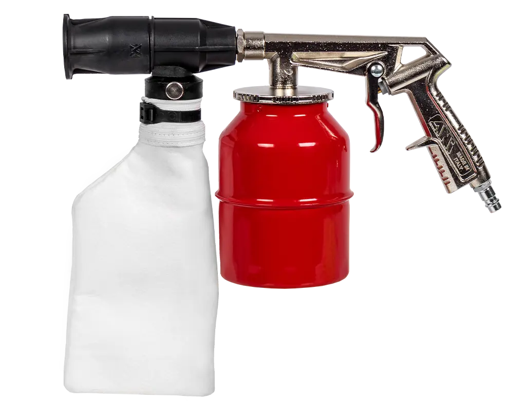 Pistolet de sablage à recirculation avec buses interchangeables - ProFinish Distribution