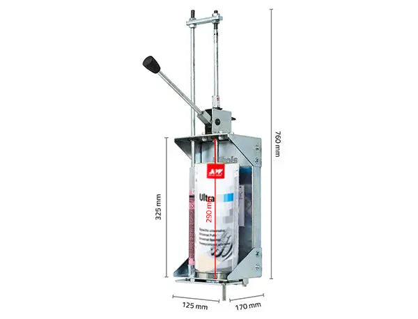 Pistolet manuel pour extrusion de cartouches de mastic - ProFinish Distribution