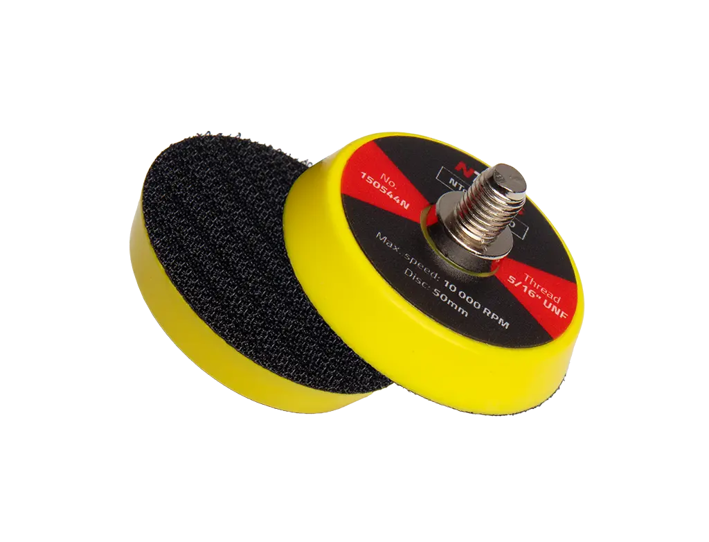 Plateau Ø50 mm sans trous, Velcro, pour ponceuse PSM50 - ProFinish Distribution