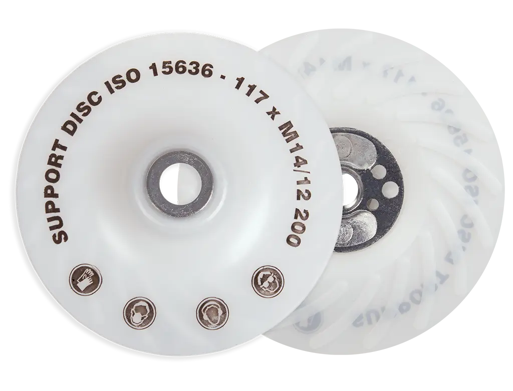 Plateau support M14 pour disques fibre - ProFinish Distribution