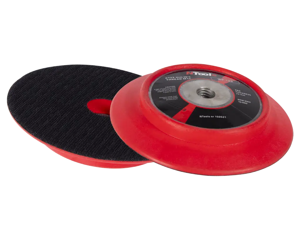 Plateaux de polissage rotatif M14 pour éponges velcro - ProFinish Distribution