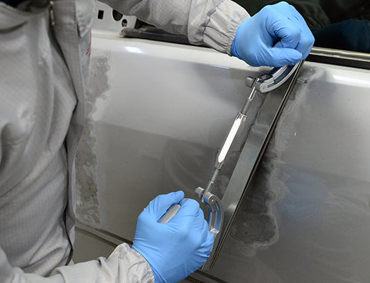 Rabot de carrosserie professionnel 350 mm avec réglage de courbure - ProFinish Distribution