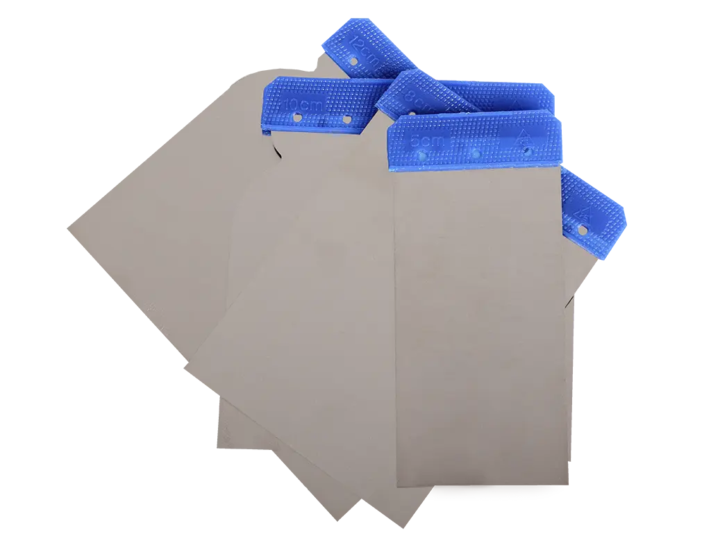 Spatules métalliques inoxydables japonaises (set de 4 pièces) - ProFinish Distribution