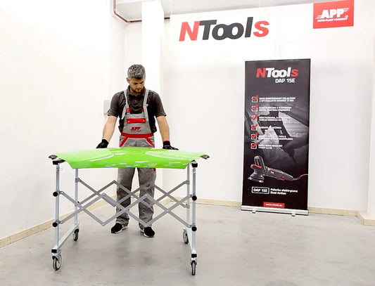 Support mobile pour éléments de carrosserie - ProFinish Distribution