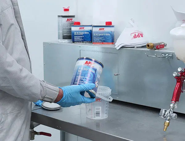 Table de préparation de peinture avec extraction - ProFinish Distribution