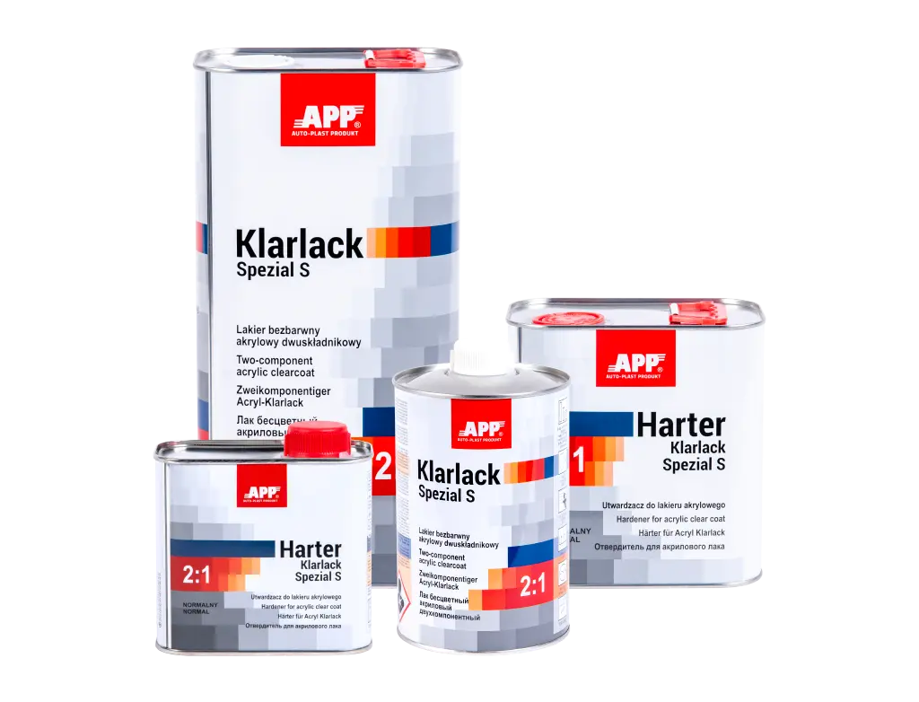 Vernis 2K HS premium effet spécial – APP Klarlack Spezial S 2:1 + Durcisseur - ProFinish Distribution