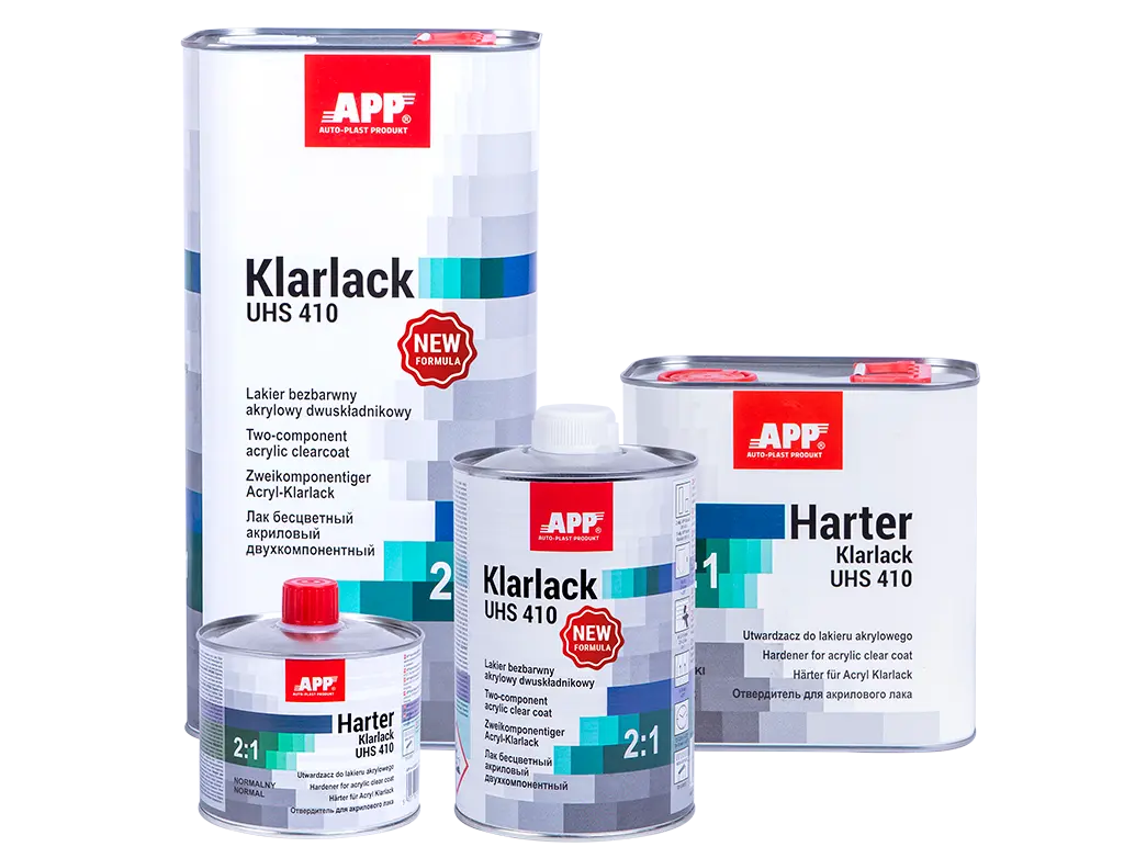 Vernis acrylique UHS à séchage rapide – APP Klarlack UHS 410 2:1 +Durcisseur - ProFinish Distribution