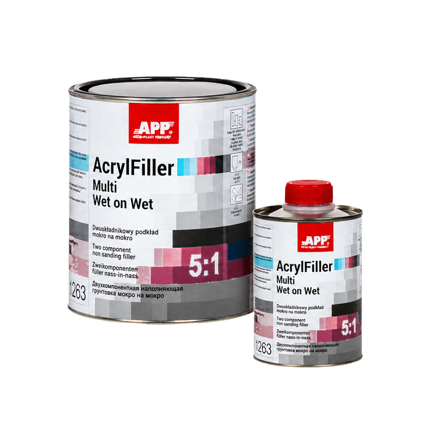 APP AcrylFiller Multi Wet on Wet apprêt