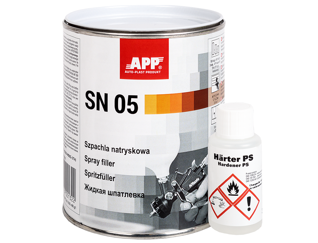 Mastic polyester pistolable APP SN 05 – 010501