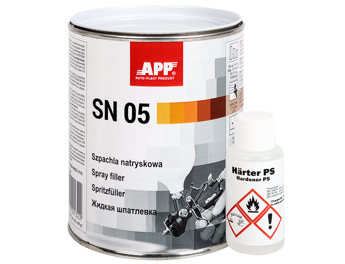 Mastic polyester pistolable APP SN 05 – 010501
