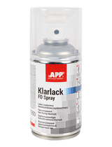 Vernis acrylique transparent à deux composants aérosol 250 ml APP Klarlack FD Spray – 020120